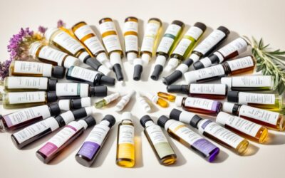 Opções de óleos essenciais benéficos para a saúde da pele